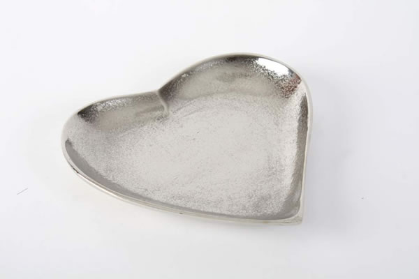 Aluminijumski tanjir u obliku srca