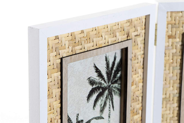 Multiphotos frame mdf bamboo 10x15 2f. natural