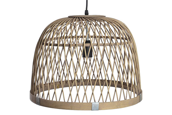 Ceiling lamp bamboo 41x29
