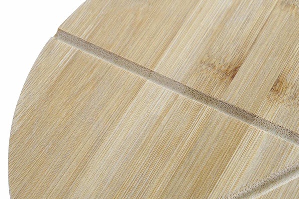 Cutting/chopping board set 2 bamboo 38x32x5 pizza