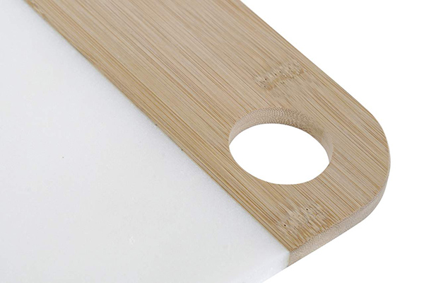 Cutting/chopping board bamboo marble 29x19x1