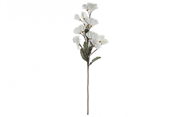 Beli dekorativni cvet eva 22x22x100