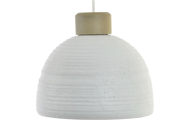 Ceiling lamp porcelain 25x25x24 e27 white