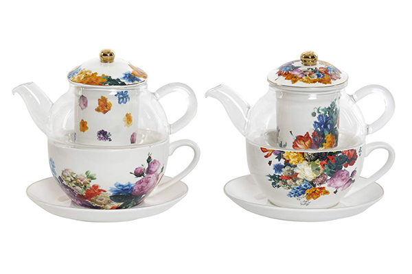 Teapot porcelain 16x13,5x14 250 ml. hyperfloral 2