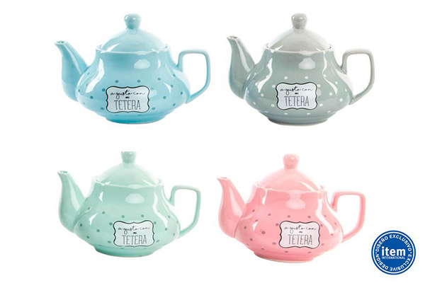 Teapot ceramic tile 19,5x14x14,5