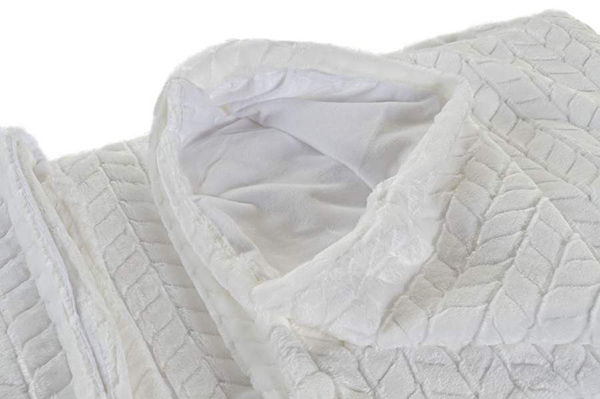 Blanket polyester 130x170x2 250 gsm, basic ivory