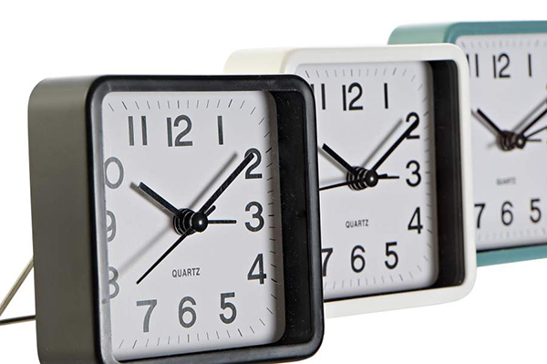 Alarm clock pvc 8,3x6x9 3 mod.