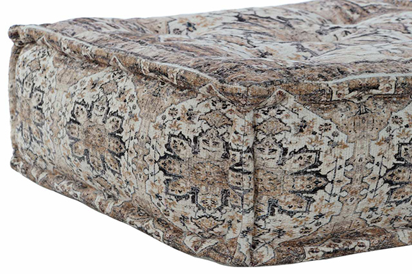 Floor cushion cotton 60x60x23 4,5 kg. flecos