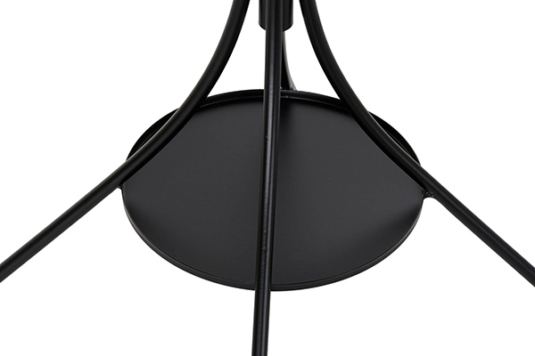 Clothes rack metal 50x50x176 umbrella stand black