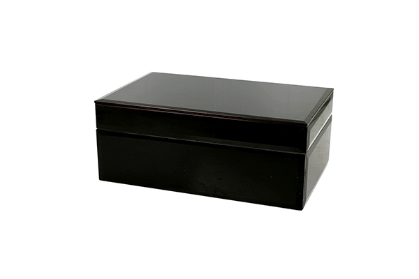 Crna kutija za nakit 21 x 13 x 8,3 cm