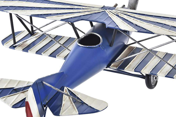 Decorative vehicle metal 45x38x16 airplane 2 mod.