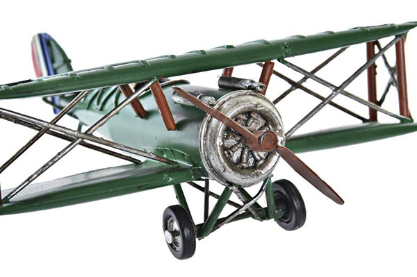 Dekoracija avion / metal 20x18x7 2 modela