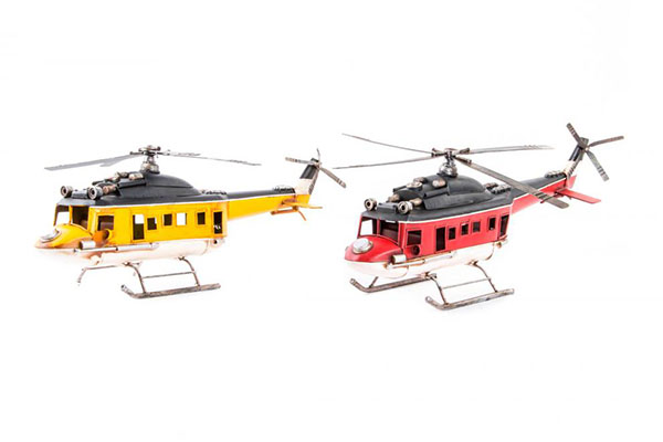 Dekoracija helikopter 41x14x20 2 modela