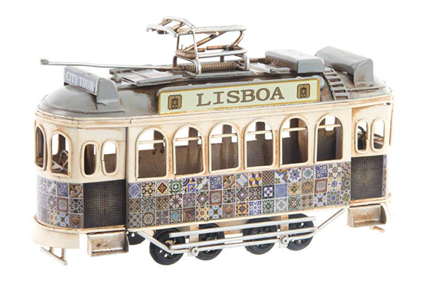 Dekoracija tramvaj u lisabonu 20x7x15