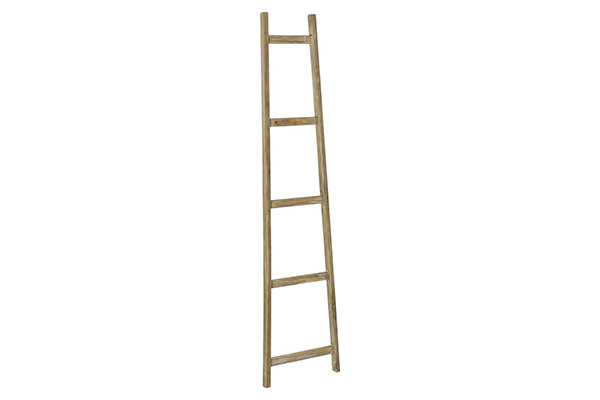 Towel rail spruce 42,5x4x180,5 stairs natural