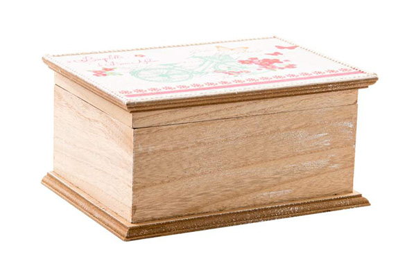 Drvena kutija sa poklopcem