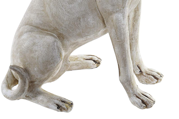 Figure resin 27x18x38,5 dog beige