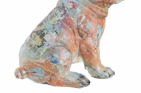 Figura dog multicolored 24x18x22