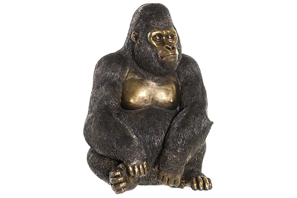 Figure resin 27x23x40 gorilla black