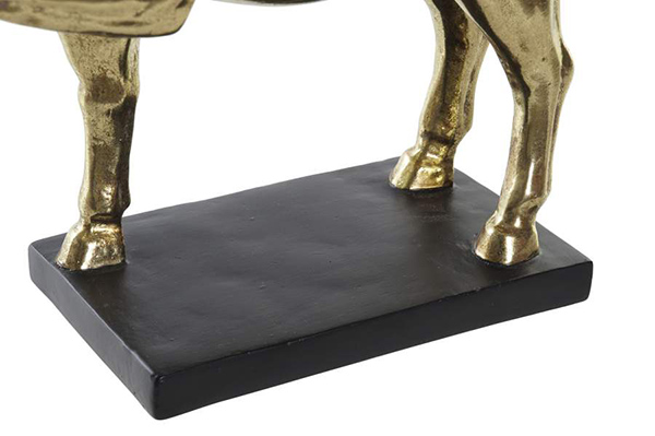 Figura horse golden 29x9x25