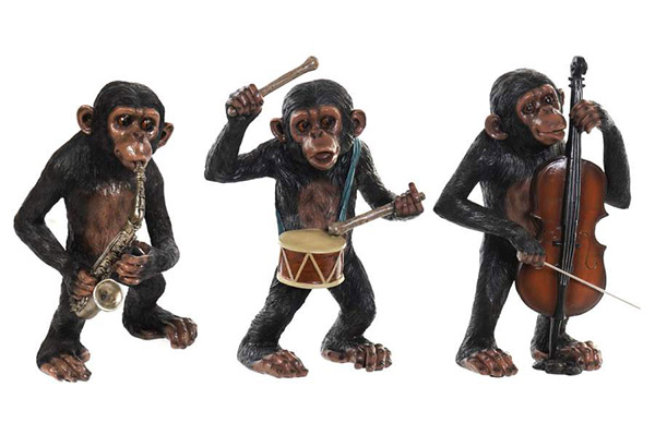 Figura monkey 21x17x30 3 modela