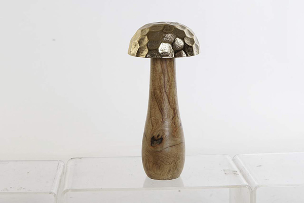 Figura mushroom golden 10x10x21
