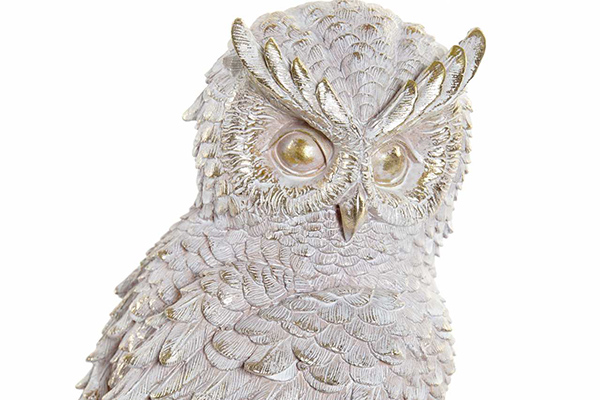 Figura owl pink 17x12,5x29,5