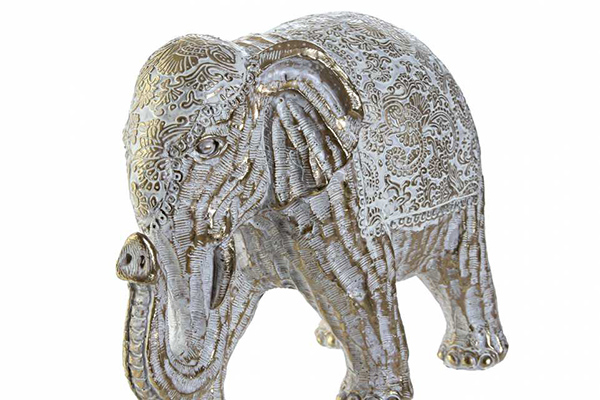 Figura slon zlatni 20x9x14