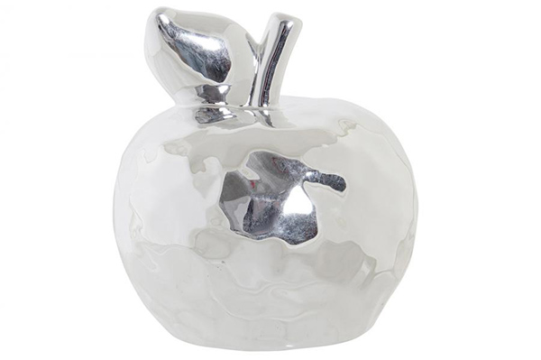 Figura srebrna jabuka 14x15x15