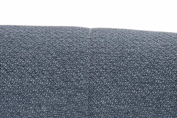 Armchair polyester metal 81x75x73 blue
