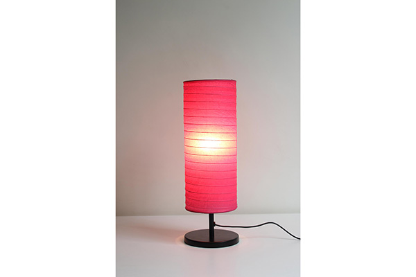 Holmo lampa manja 46cm roze, dekorativne lampe