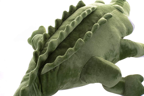 Cuddly toy polyester 100x50x20 crocodile