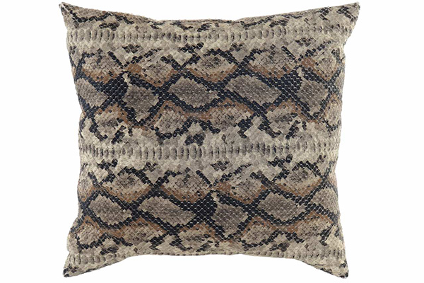 Cushion polyester 45x45 475 gr. snake brown