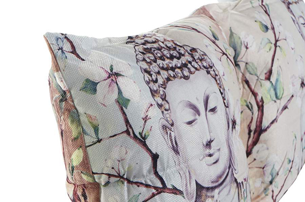 Cushion polyester 45x10x45 450gr. buddha 2 mod.