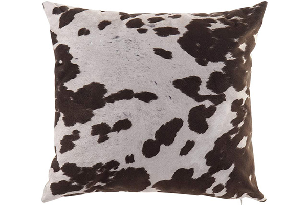 Cushion polyester 45x45 500 gr. cow brown