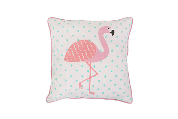 Jastuk flamingos i zvezdice 38 x 38