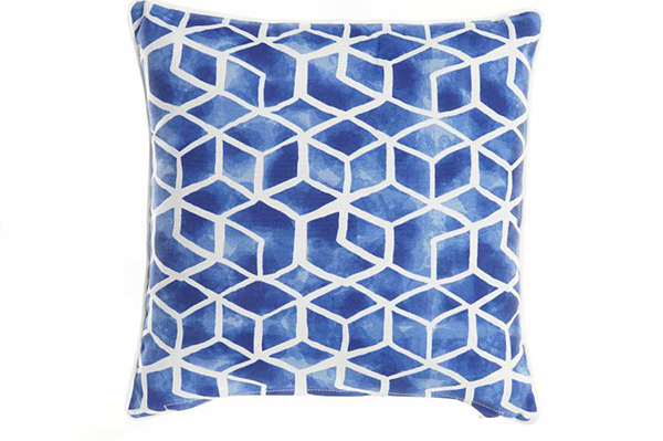 Cushion polyester 40x10x40 0,500 kg g geometric