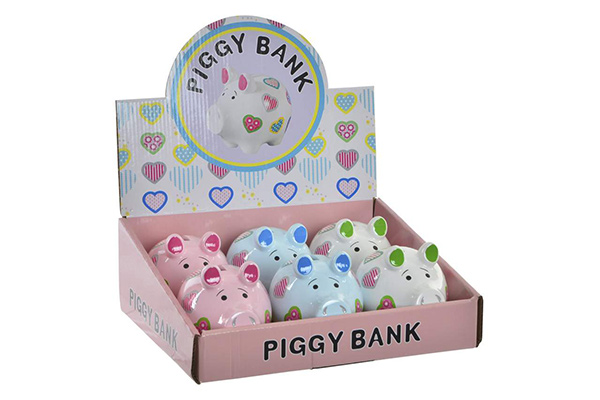 Money box dolomite 11x9 little pig 3 mod.