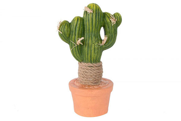 Figure ceramic 16x12x29 cactus