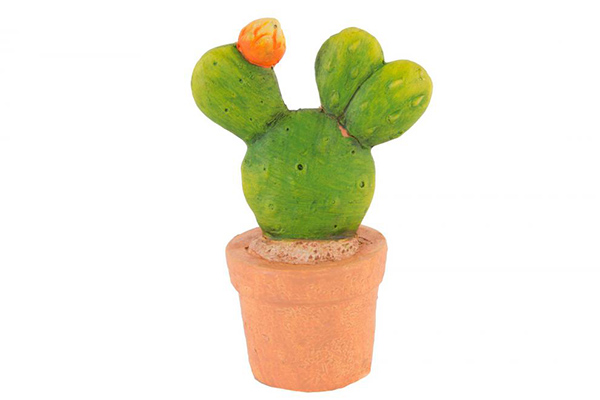 Keramička figura kaktus 9x14