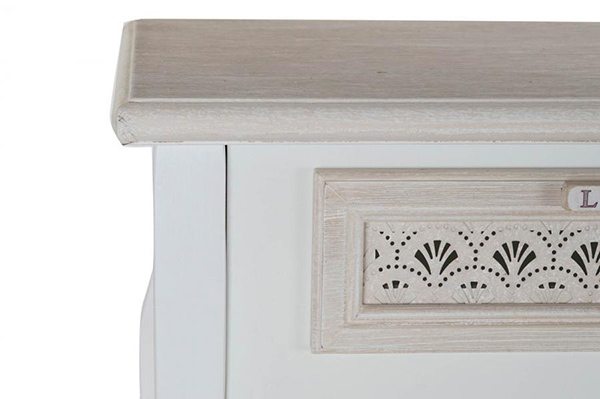 Console table wood mdf 90x40x78 white