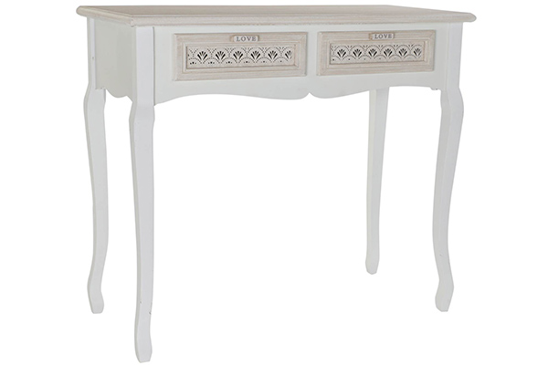 Console table wood mdf 90x40x78 white