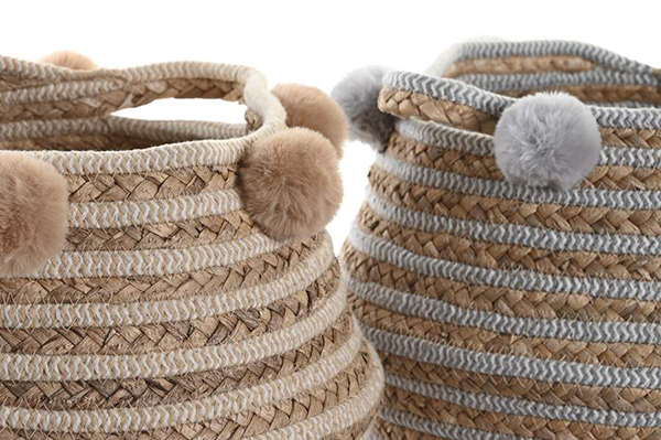 Basket fiber cotton 25x25x26 2 mod.