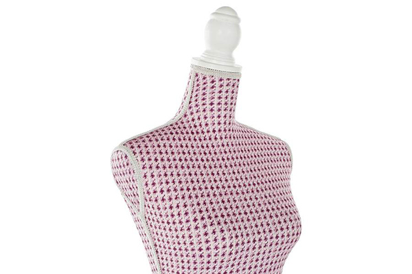 Mannequin polyester wood 37x23x168 pink