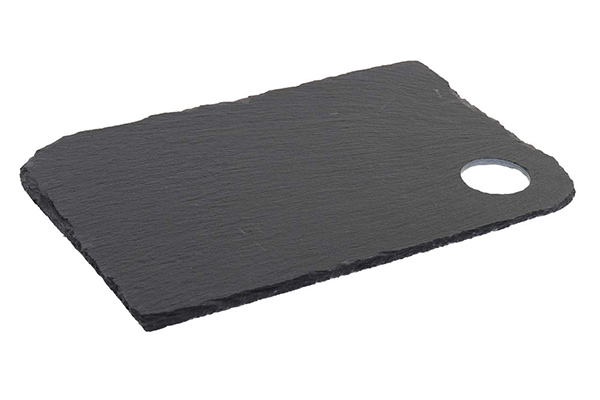 Cutting/chopping board board 29x19x0,5 black