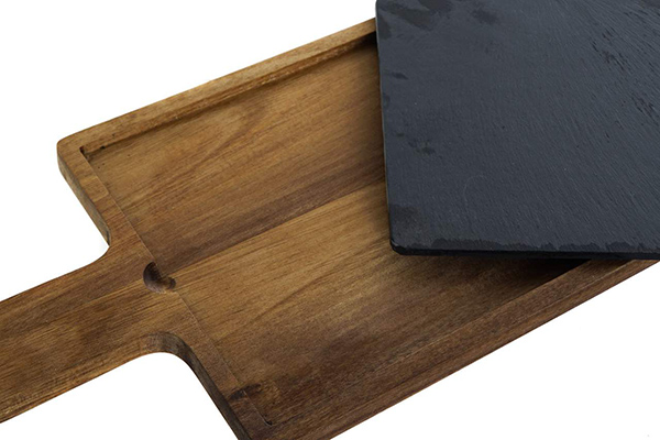 Cutting/chopping board acacia board 40x19x1,5