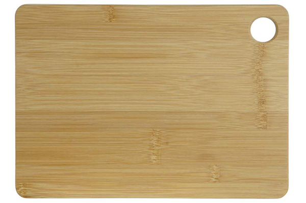 Cutting/chopping board bamboo 33x24x1 natural