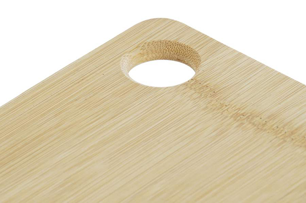 Cutting/chopping board bamboo 33x24x1 natural