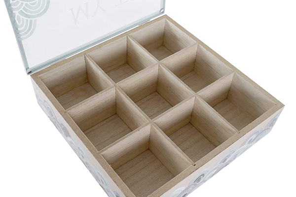 Kutija za čaj shells 24x24x6,5 2 modela