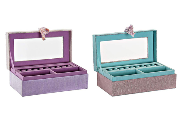 Kutija za nakit u boji 24x13x8 2 modela
